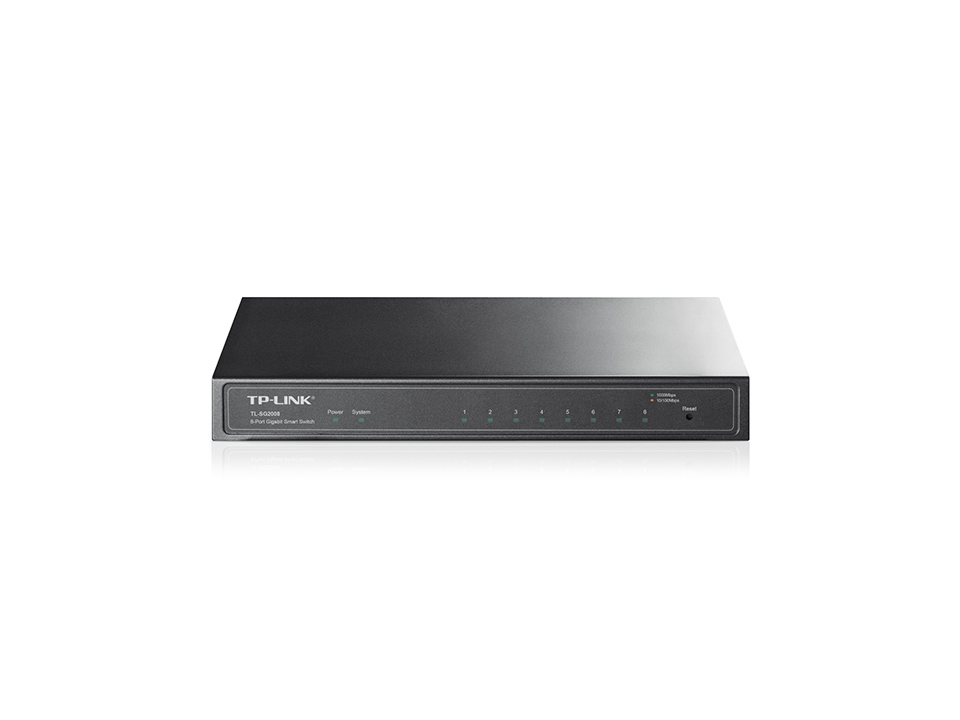 Image of TP-Link JetStream 8-Port Gigabit Smart Switch