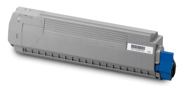 Image of OKI 44059211 Toner cyan, 10K pages ISO/IEC 19798 for OKI MC 860