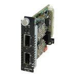 Perle C-10G-XTX network media converter Internal 10000 Mbit/s Black, Green