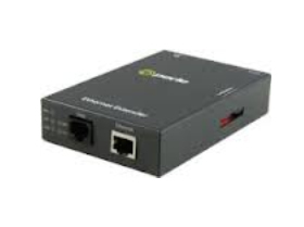 Perle eX-1S1110-RJ-XT Network transmitter & receiver Black