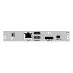 Black Box ACX2MR-DP11ATH-C interface cards/adapter Internal RJ-45, USB 2.0, DisplayPort