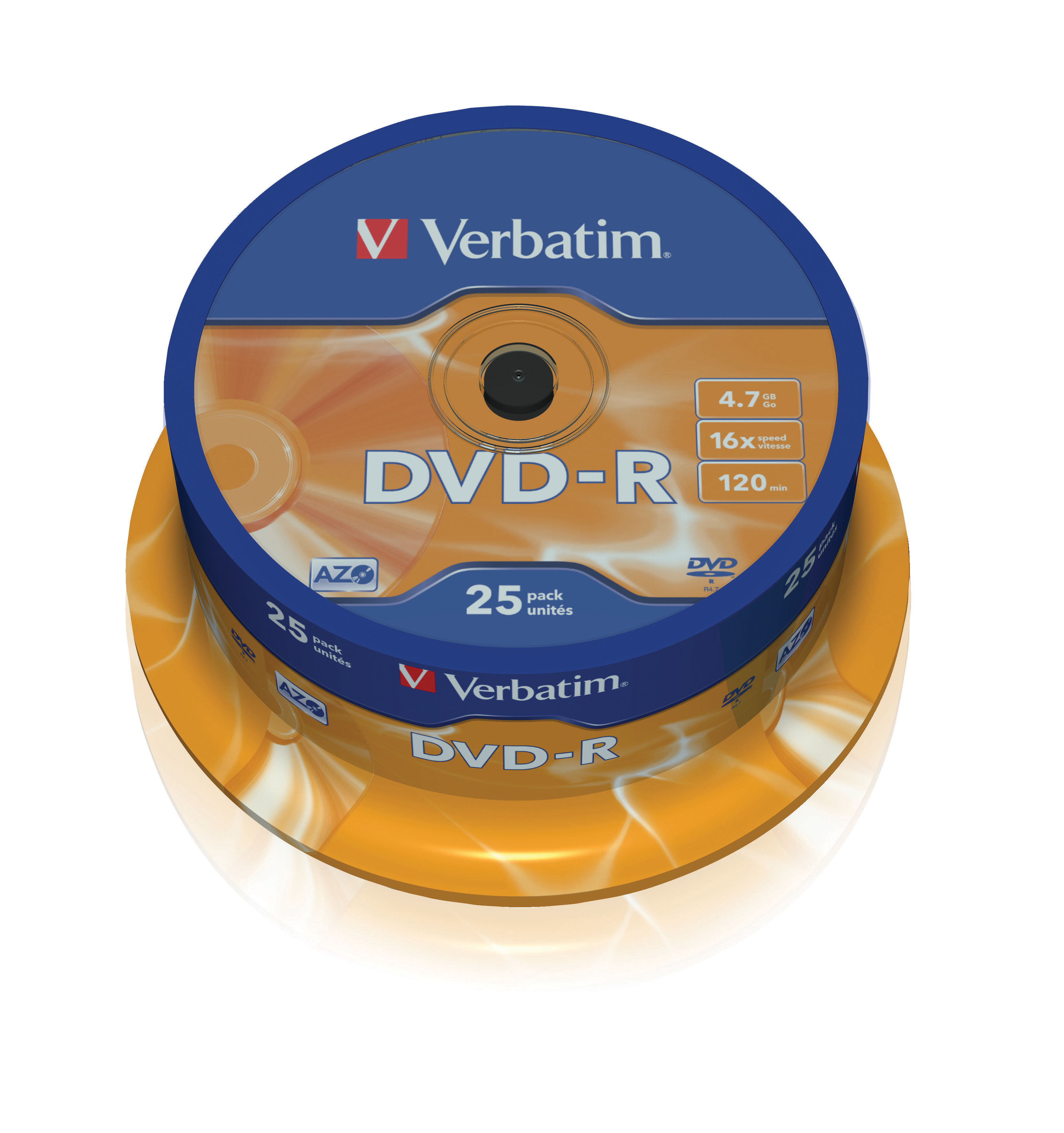 Image of Verbatim 43667 4.7 GB DVD-R 25 pc(s)