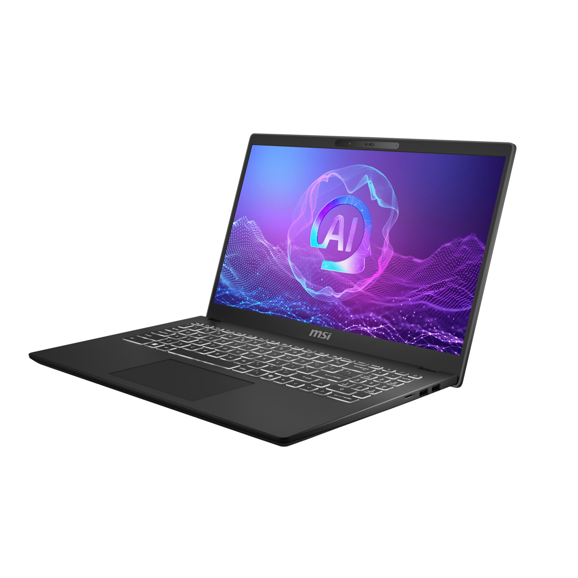 MSI Modern 15 H AI C2HMG-282FR Intel Core Ultra 9 285H Laptop 39.6 cm