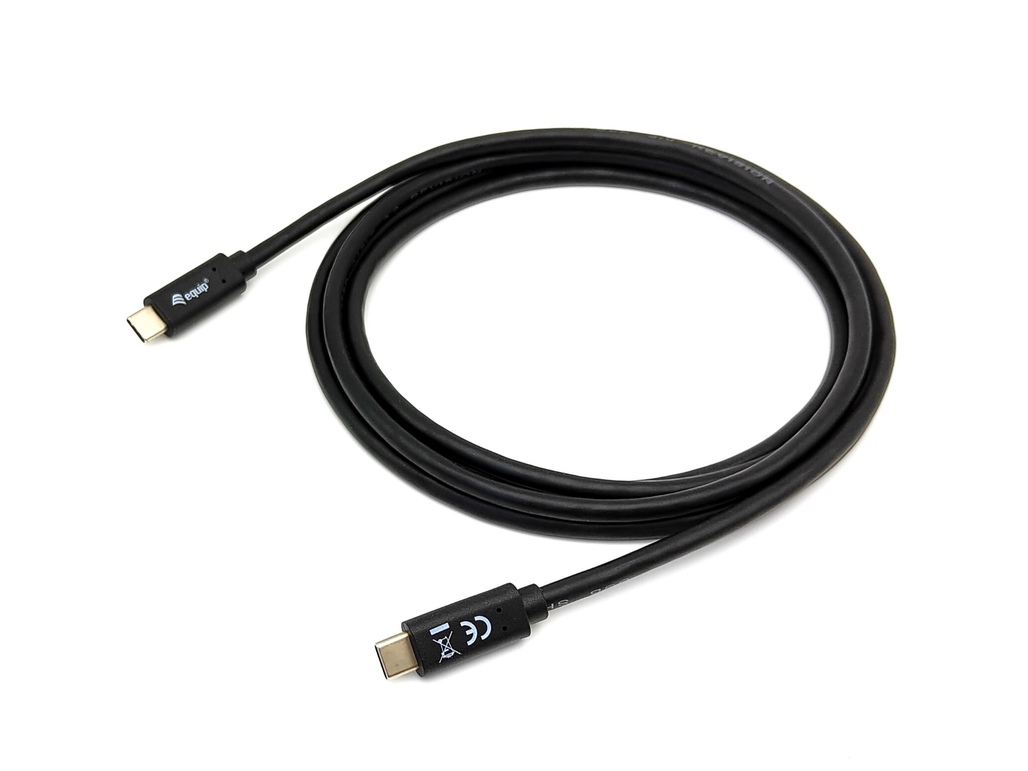 Photos - Cable (video, audio, USB) Equip USB 3.2 Gen 1x1 Type-C to C, M/M, 1.0 m 128346 