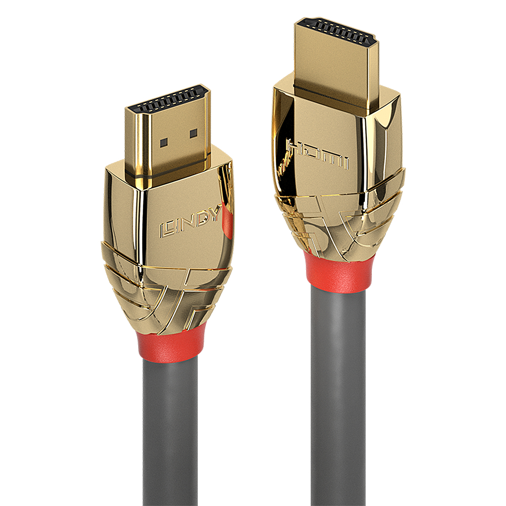 Photos - Cable (video, audio, USB) Lindy 15m Standard HDMI Cable, Gold Line 37867 