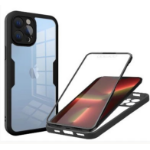Origin Storage AP-DG-IP16P-BCLR mobile phone case 17 cm (6.7") Cover Transparent, Black