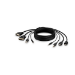 Belkin F1DN2CCBL-DH6t KVM cable Black 1.8 m