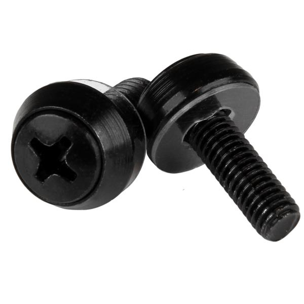 Image of StarTech.com M5 x 12mm - Mounting Screws - 100 Pack, Black