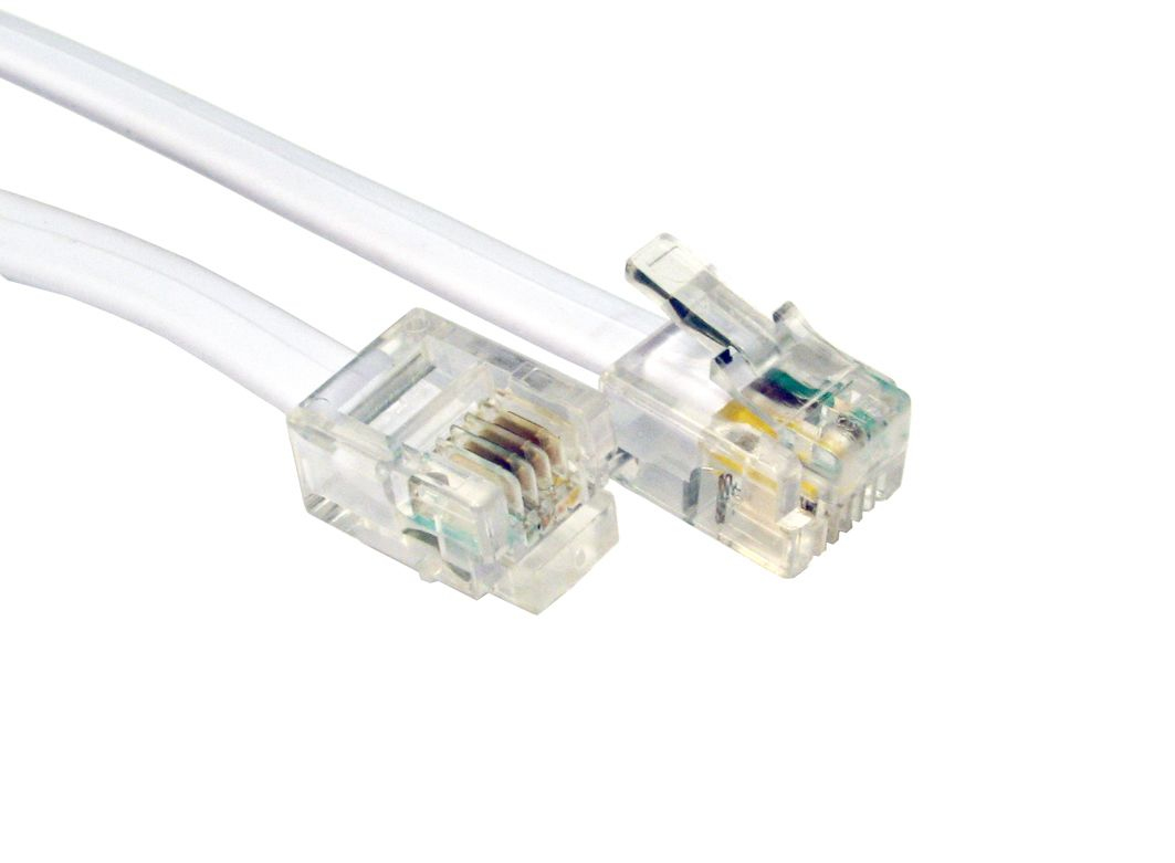 Cables Direct BT-102 telephone cable 2 m White