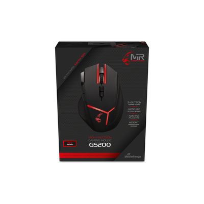 Image of MediaRange MRGS200 mouse Right-hand USB Type-A Optical 4200 DPI