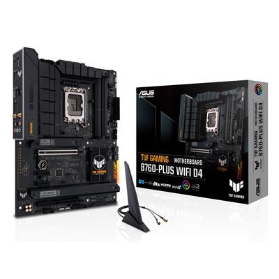 Image of ASUS TUF GAMING B760-PLUS WIFI D4 Intel B760 1700 ATX 4 DDR4 HDMI...