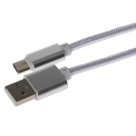 Maplin SO49 USB cable USB 2.0 3 m USB C USB A Silver