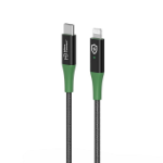 Microconnect MC-SMART USB C-L-2 lightning cable 2 m Black, Green