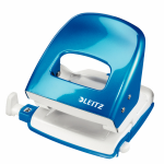Leitz WOW 5008 hole punch 30 sheets Blue