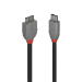 Lindy 2m USB 3.2 Type C to Micro-B Cable, Anthra Line