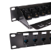 Cablenet 16 Port Cat5e UTP 1u Coupler Panel