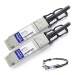 AddOn Networks 5m QSFP+ - QSFP+ InfiniBand/fibre optic cable QSFP+ Black