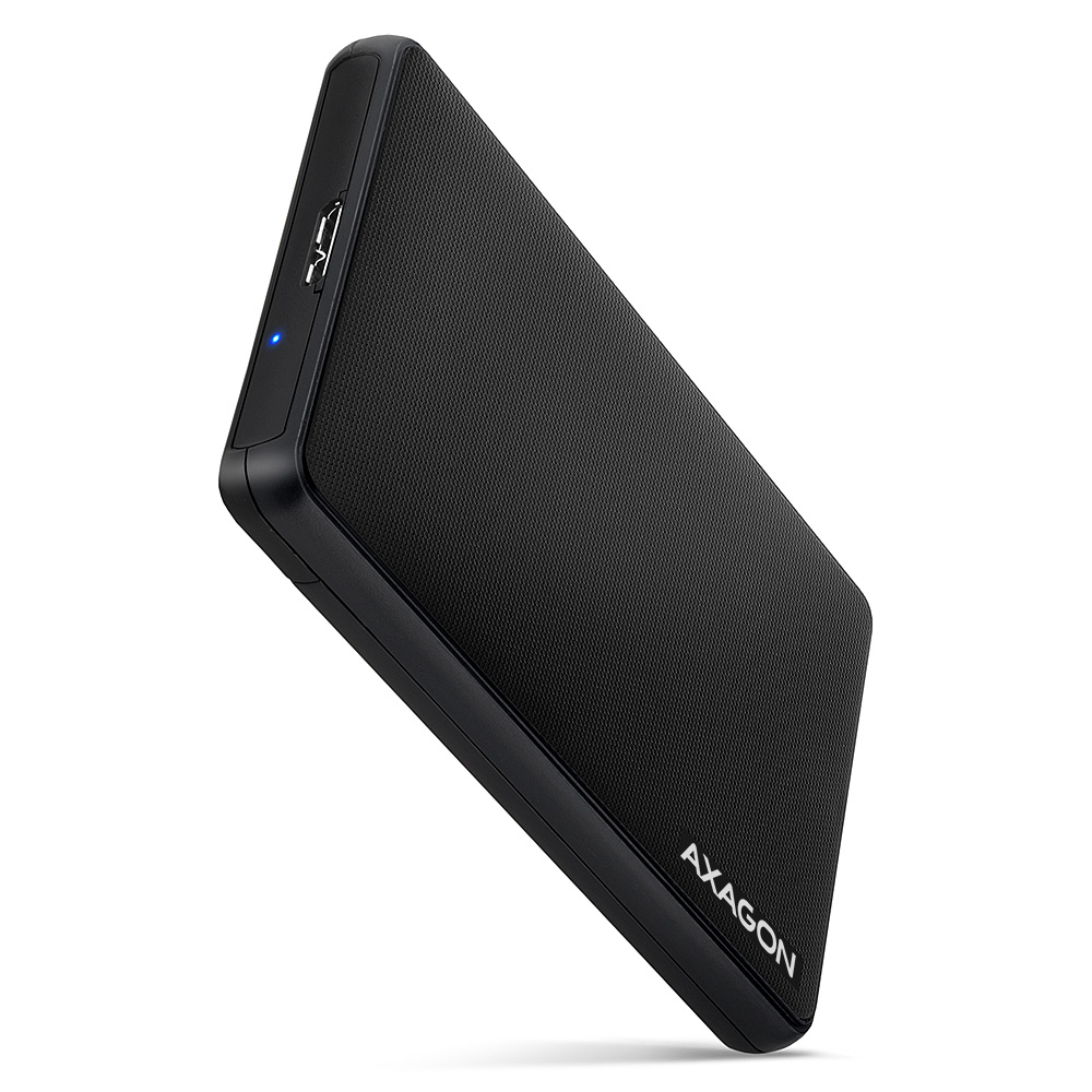 Image of Axagon EE25-SL storage drive enclosure HDD/SSD enclosure Black 2.5"