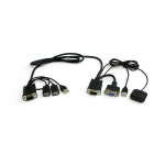 StarTech.com 2 Port USB VGA Cable KVM Switch w/ Remote Switching
