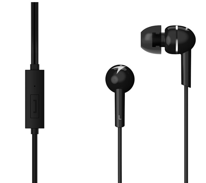 Image of Genius HS-M300 Headset Wired In-ear Calls/Music Black