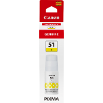 Canon 4548C001/GI-51Y Ink bottle yellow, 7.7K pages 70ml for Canon Pixma G 1520/1530  Chert Nigeria