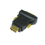 Cables Direct CDL-DV006 cable gender changer DVI-D 19-p HDMI F Black