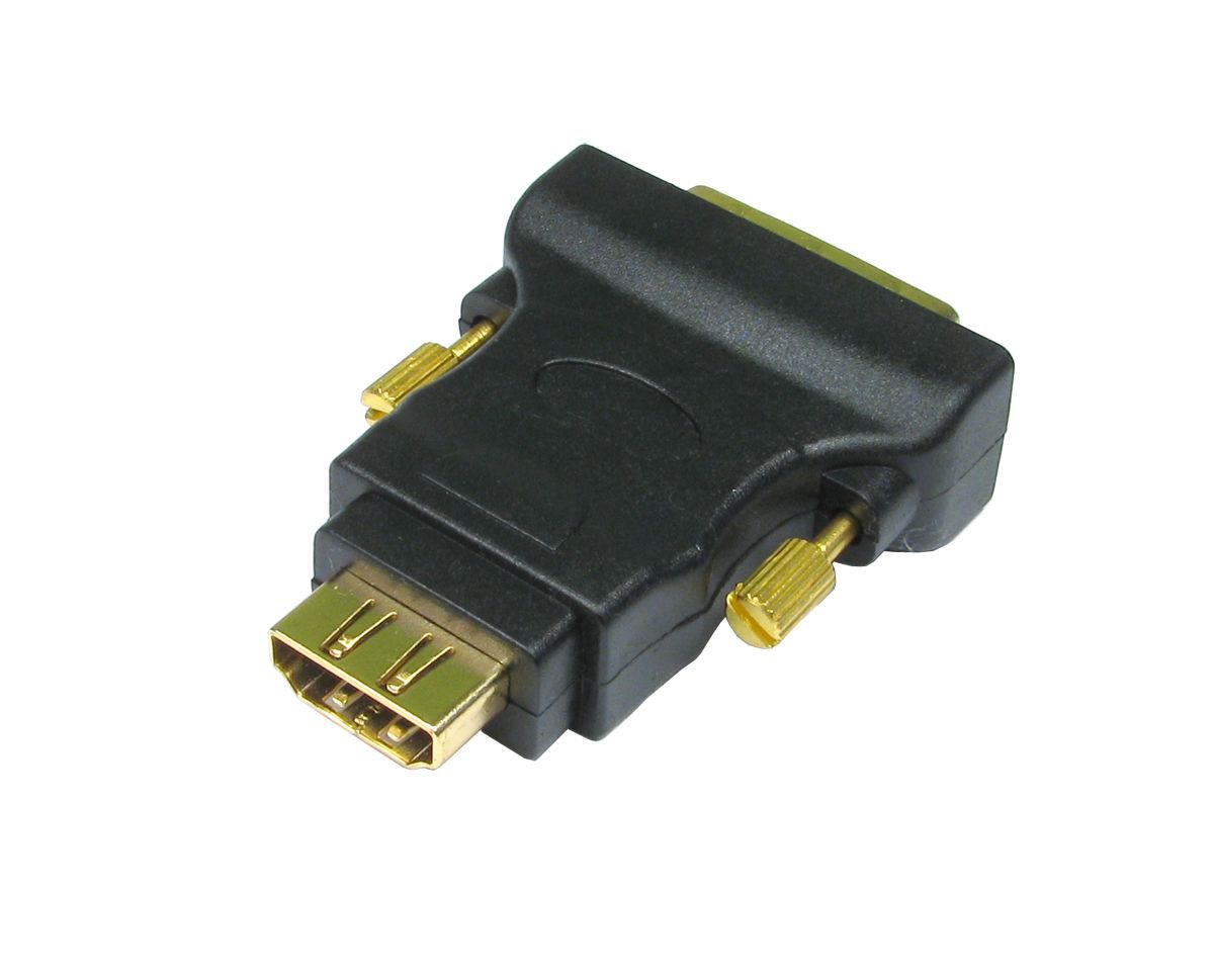 Image of Cables Direct CDL-DV006 cable gender changer DVI-D 19-p HDMI F Black