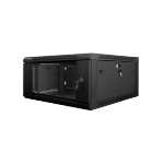 Lanberg WF01-6604-10B rack cabinet 4U Wall mounted rack Black