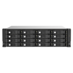 QNAP TL-R1620Sep-RP HDD-behuizing Zwart, Grijs 2.5/3.5"
