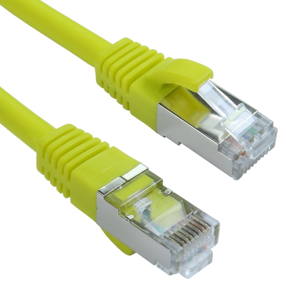 Cables Direct Yellow 15M Cat8.1 Lszh S/Ftp 26Awg