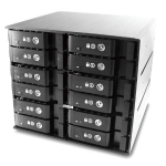 Vantec EZ Swap M2500 disk array Black