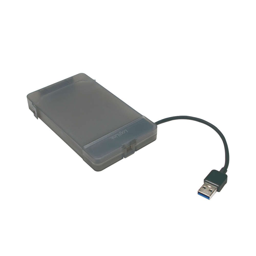 Image of LogiLink AU0037 storage drive enclosure HDD/SSD enclosure Grey 2.5"