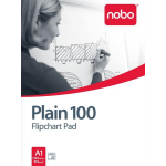 Nobo Flipchart Pad Plain 100 Sheets ( A1)