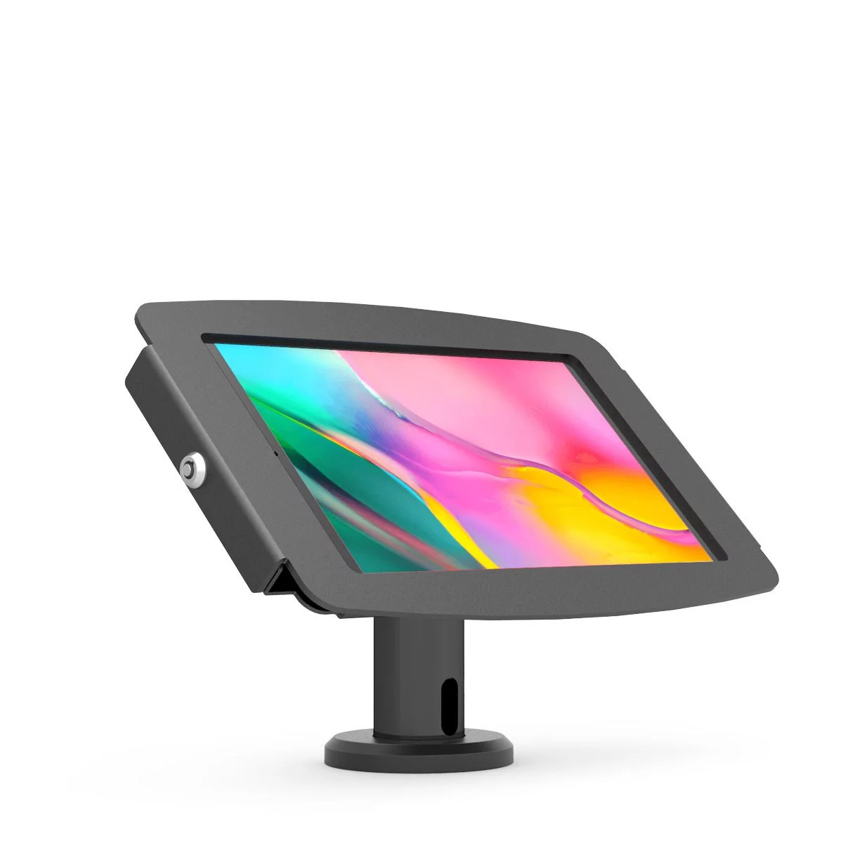 Compulocks Galaxy Tab A7 Lite 8.7" Space Enclosure Tilting Stand 4" Black