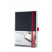 Sigel Conceptum writing notebook A5 194 sheets Black, Red