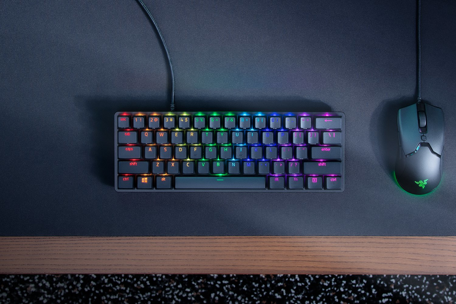 Huntsman Mini keyboard Gaming USB QWERTY Nordic Black