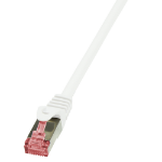 LogiLink 3m Cat.6 S/FTP networking cable White Cat6 S/FTP (S-STP)