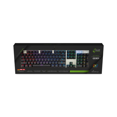 Image of MediaRange MRGS101 keyboard USB QWERTZ German Black, Silver