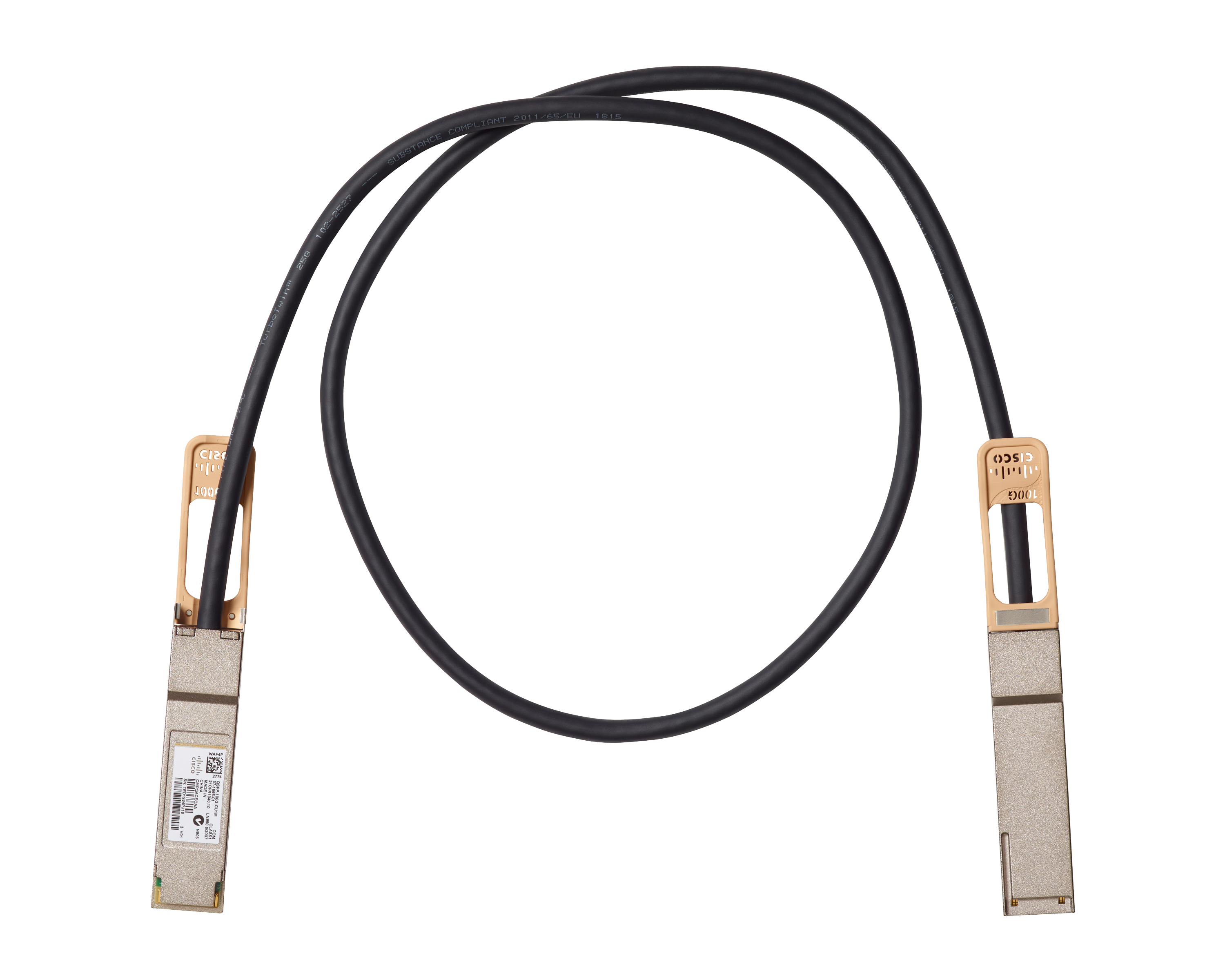 Image of Cisco QSFP-100G-CU3M= InfiniBand cable 3 m