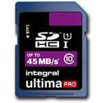 Integral INSDH16G10-45 memory card 16 GB SDHC Class 10