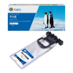 CTS Wholesale Comp Epson G+G T11E C13T11E140 Black Extra High Capacity Ink Ctg 180ml Ink 10000 Pages