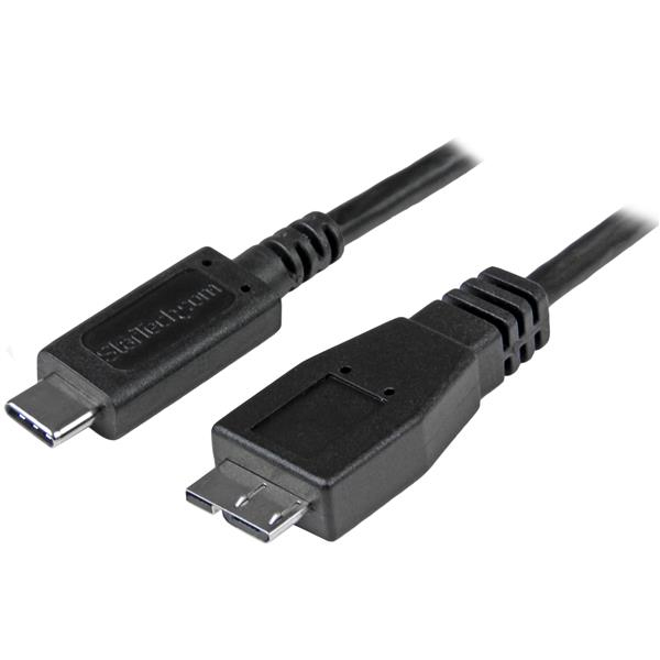 Image of StarTech.com USB-C to Micro-B Cable - M/M - 0.5 m - USB 3.1 (10Gbps)
