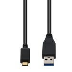 AddOn Networks 10ft USB C 3.1 Male to USB A 3.1 Male Black Cable