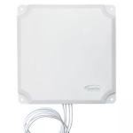 AccelTex Solutions 2.4/5 GHz 13 dBi 4 Element Indoor/Outdoor Patch Antenna with RPSMA