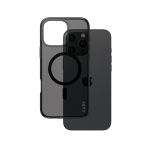 PanzerGlass CARE by ® Flagship Case Smokey Urban Combat w. Black MagSafe iPhone 16 Pro Max