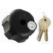 RAM Mounts Key Lock Knob with Brass Insert for B Size Socket Arms