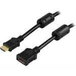 Deltaco HDMI-123 HDMI cable 3 m HDMI Type A (Standard) Black