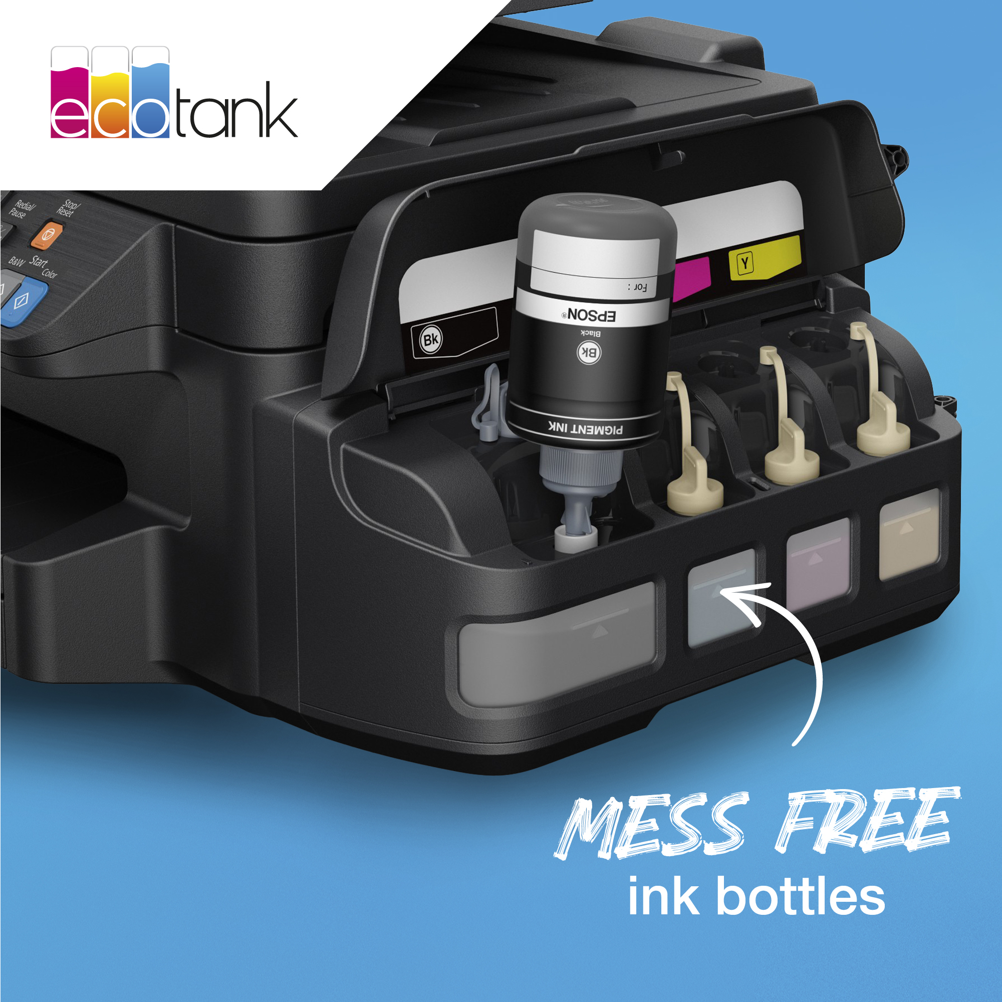 Epson 664 EcoTank Ink Bottle Black C13T664140