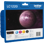 Brother LC-1220VALBP Ink cartridge multi pack, 300 pages, Pack qty 4
