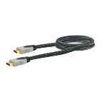 Schwaiger HDM0150G 063 HDMI kabel 1,5 m HDMI Type A (Standaard) Zwart, Grijs